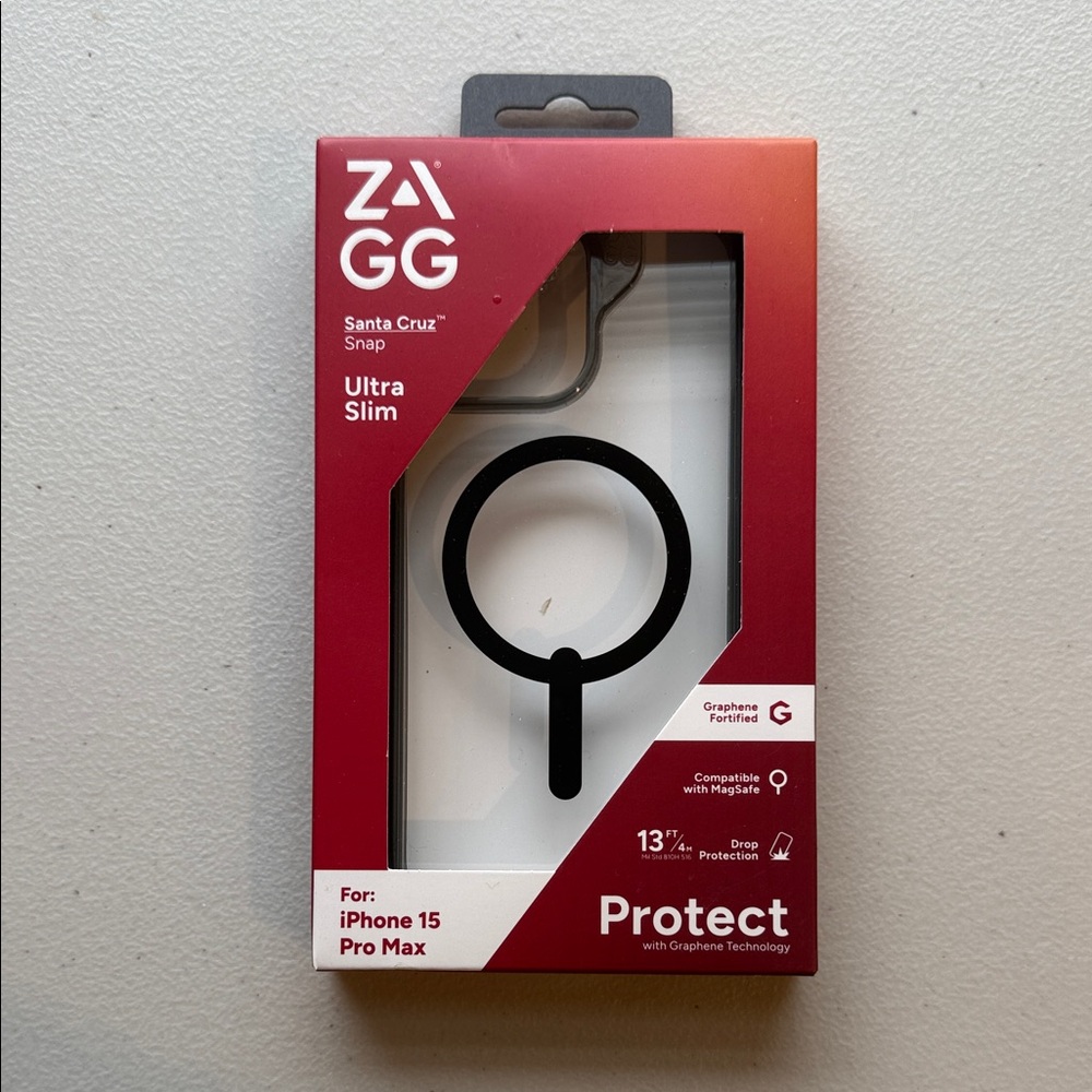 ZAGG Santa Cruz Snap Ultra Slim Case for iPhone 15 Pro Max